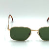 Occhiale da sole Henry Jullien Delano laminato oro 53/18 VINTAGE