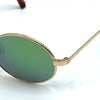 Occhiale da sole Henry Jullien Jullia laminato oro 50/20 VINTAGE
