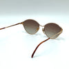 Occhiale da sole Henry Jullien Cleria laminato oro 52/17 VINTAGE