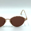 Occhiale da sole Henry Jullien Marvela laminato oro 53/17 VINTAGE