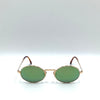 Occhiale da sole Henry Jullien Jullia laminato oro 50/20 VINTAGE