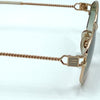 Occhiali da sole Henry Jullien Norma laminato oro 53/17 VINTAGE