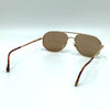 Occhiale da sole Henry Jullien Tobago laminato oro 56/17 VINTAGE