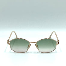  Occhiali da sole Henry Jullien  Norma  laminato oro  53/17  VINTAGE