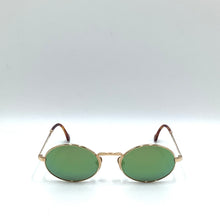  Occhiale da sole Henry Jullien  Jullia  laminato oro  50/20  VINTAGE